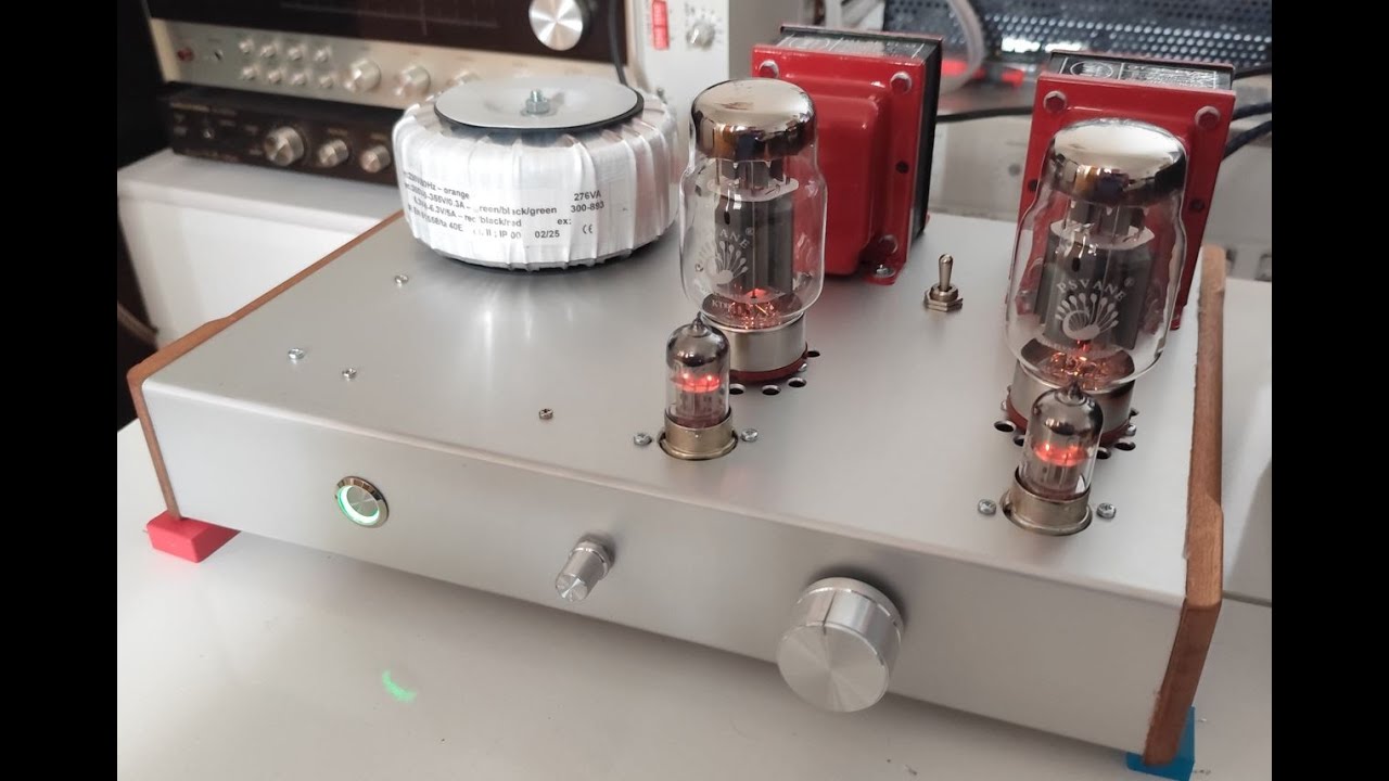 KT88 Single-Ended Tube Amp Demo – Power Test, Triode vs. UL, Feedback