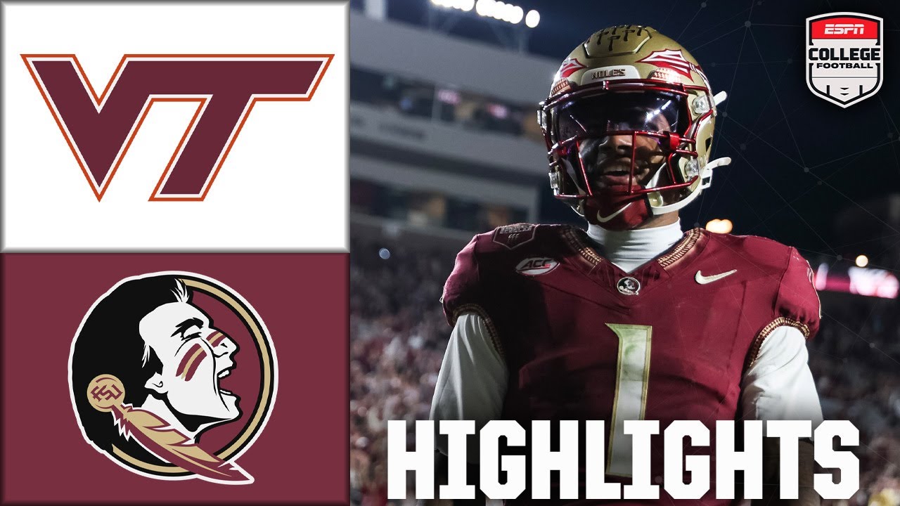 Virginia Tech Hokies vs. Florida State Seminoles | Full Game Highlights | ESPN College Football