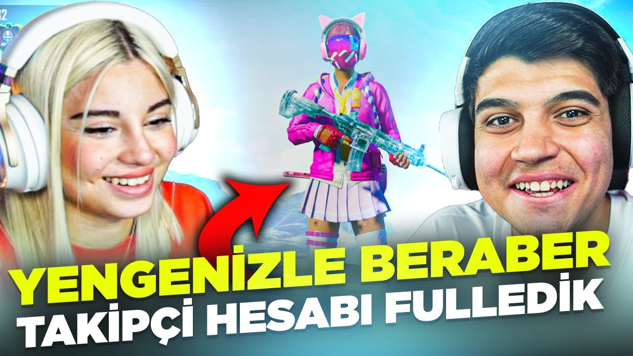YENGENİZLE BİRLİKTE TAKİPÇİMİZİN HESABINI FULLEDİK!! | PUBG MOBILE