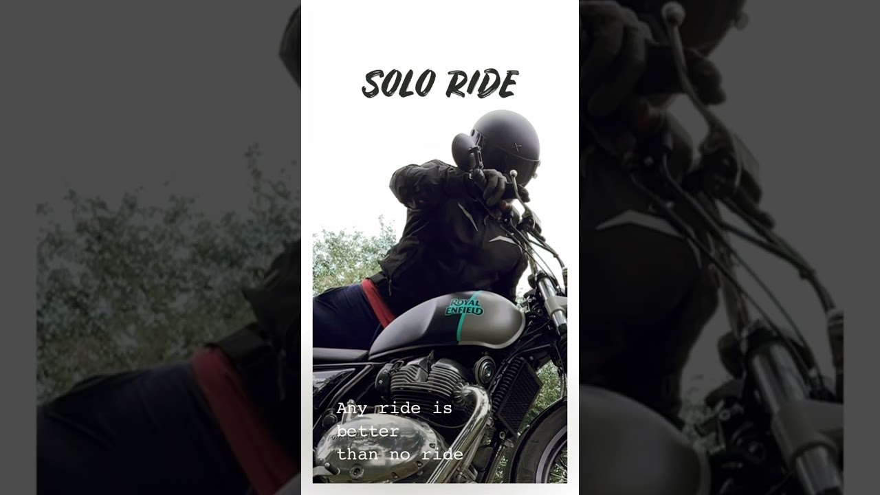 Solo Ride with Interceptor 650 #interceptor650 #axorhelmets #soloride