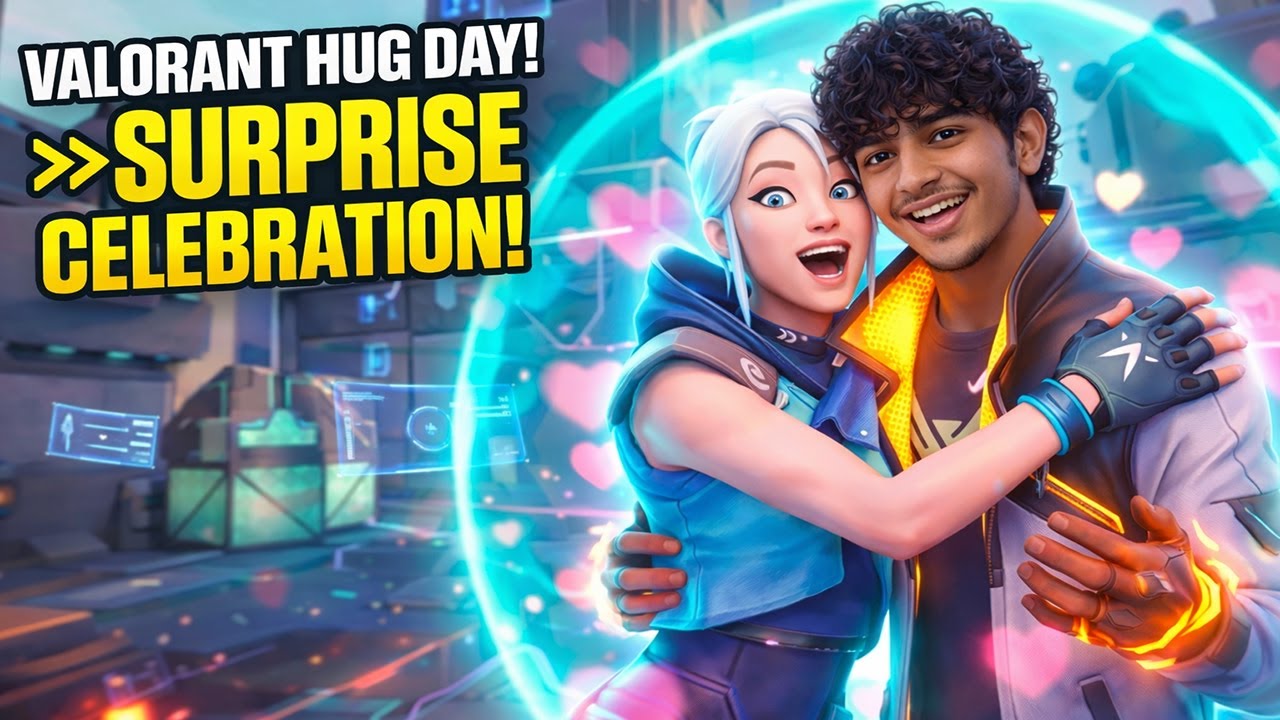 Rank Push 🤗 | Hug Day Valorant Live