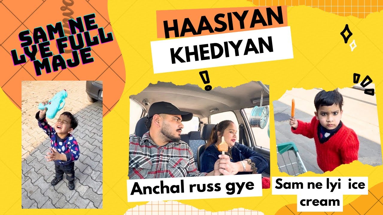 Aj Gye Dmart . Anchal Russ Gye 😔. Sam ne kreyaa full enjoy ☺️ ☺️ for @Rajvirvlogs0002 