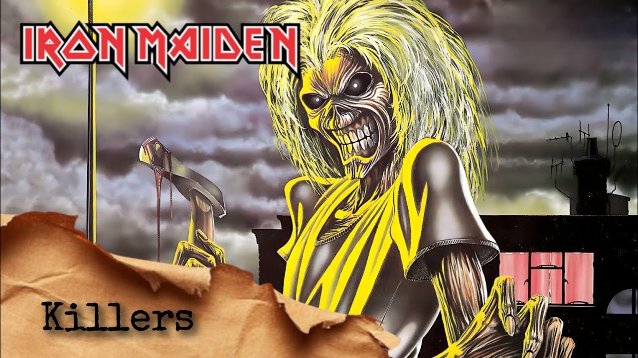 IRON MAIDEN - Killers (Lyric Video)