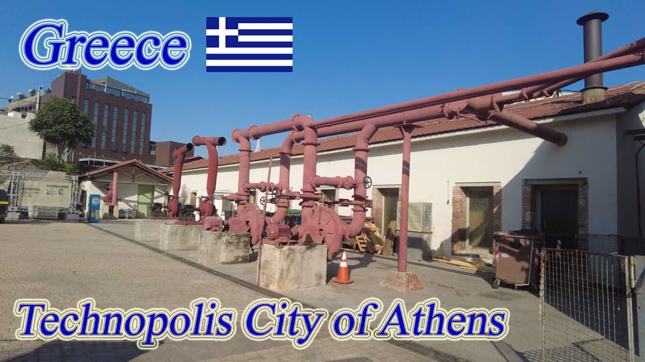 Walking in Greece. Technopolis City of Athens. ORANGE ua