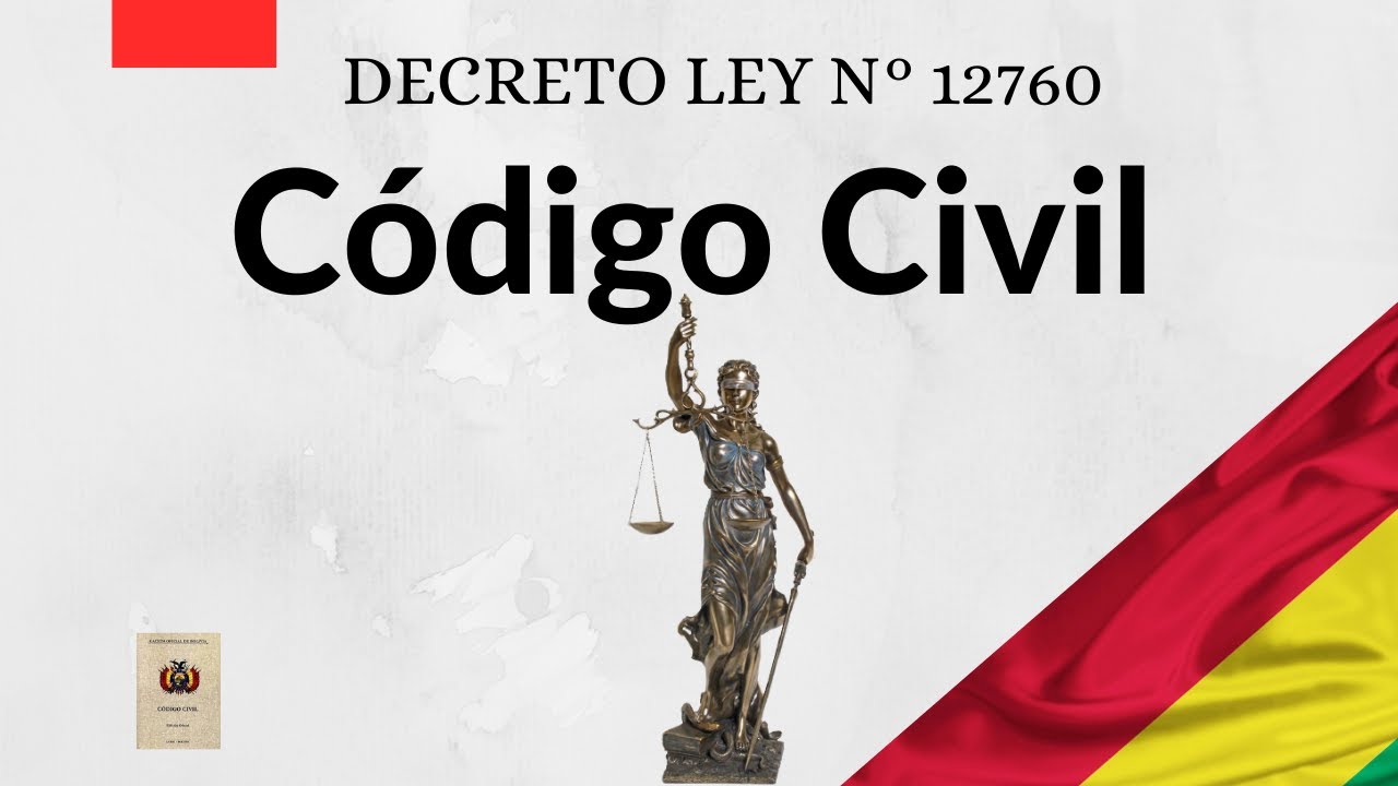C&oacute;digo Civil boliviano  LIBRO l - DE LAS PERSONAS audiolibro