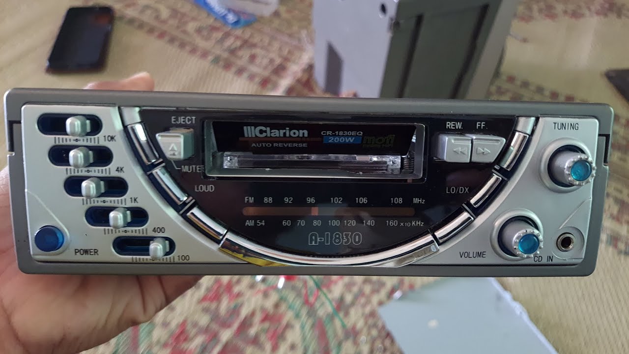 TERNYATA SEPERTI INI!!! Bongkar Tape Mobil merk Clarion KW