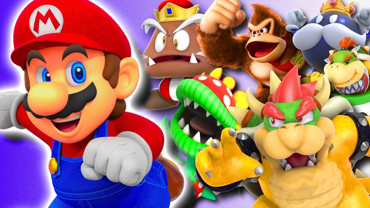 Ranking The FIRST Boss Battle From EVERY Mario Game EVER! [57 Games!]