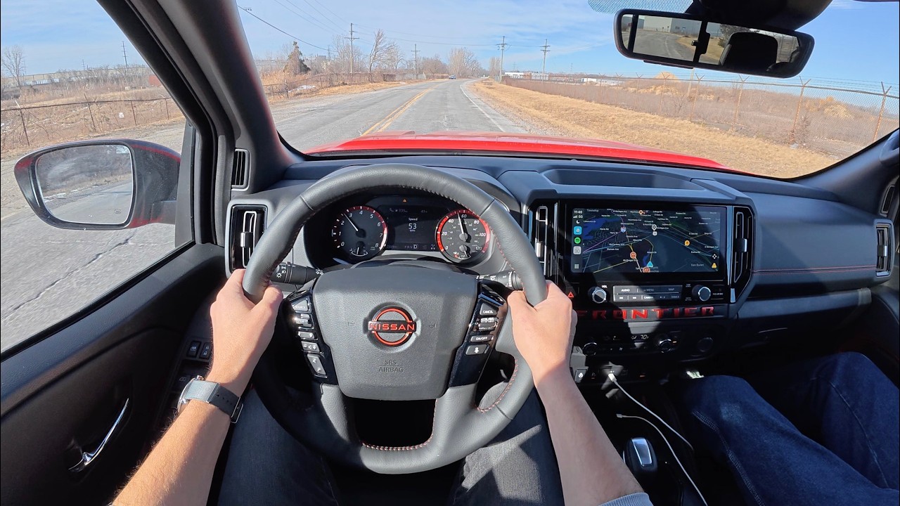 2025 Nissan Frontier Pro-4X - POV Driving Impressions