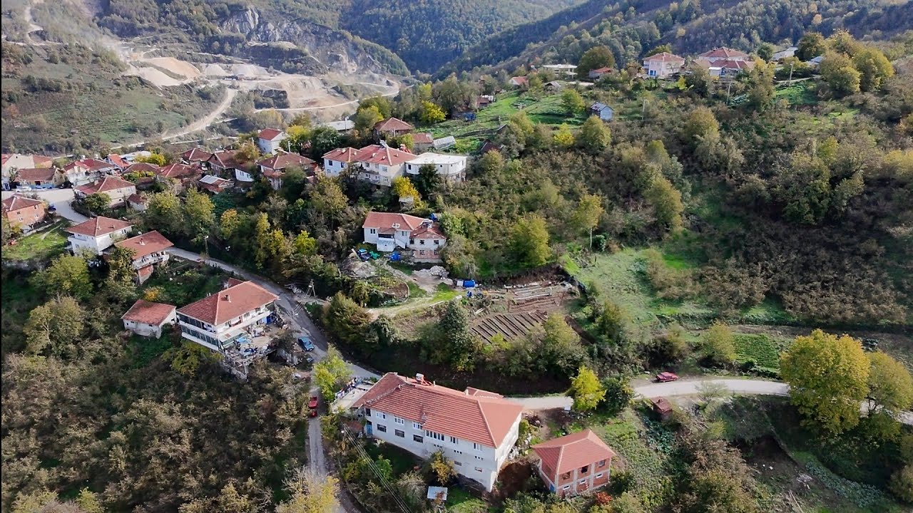 Yığılca Redifler Köyü Havadan Drone Görüntüleri 