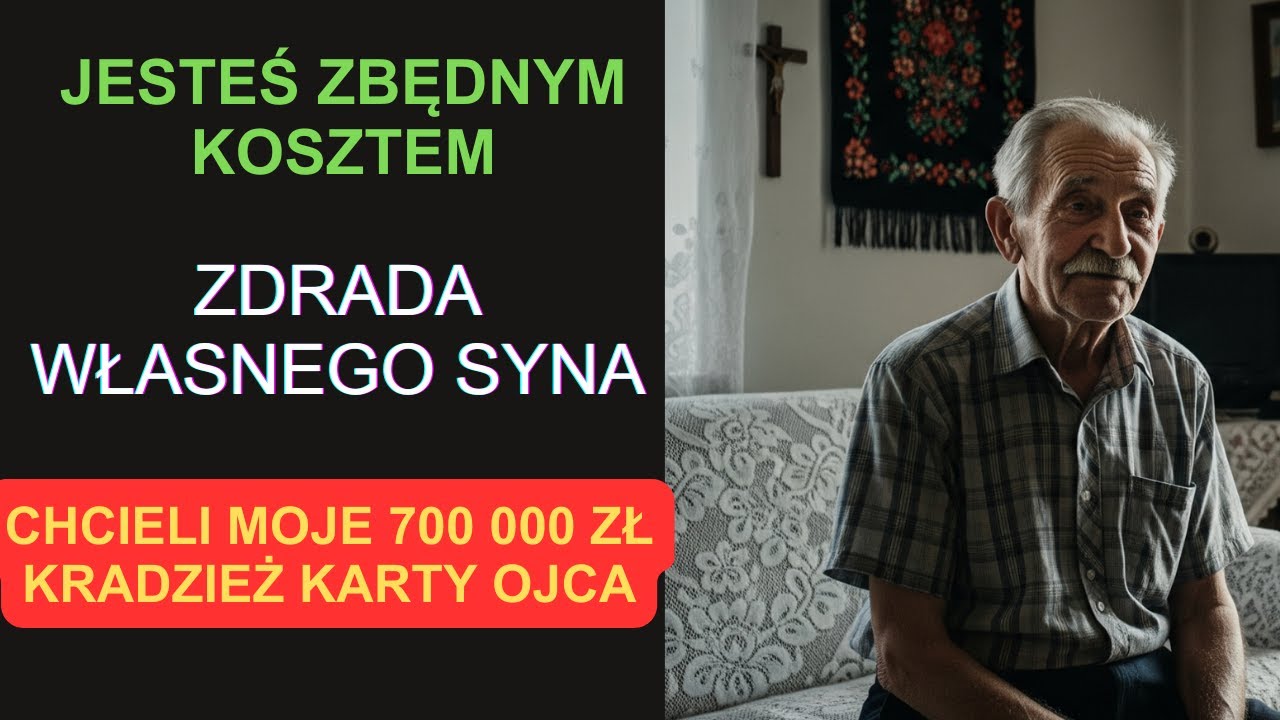 WŁASNY SYN NAZWAŁ MNIE „ZBĘDNYM KOSZTEM”. TEGO SAMEGO DNIA SIĘ WYPROWADZIŁEM...