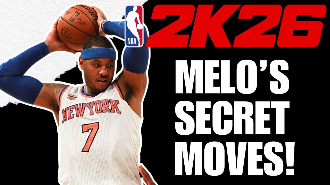 The PERFECT CARMELO ANTHONY ANIMATIONS for your Melo Build in NBA 2K26!