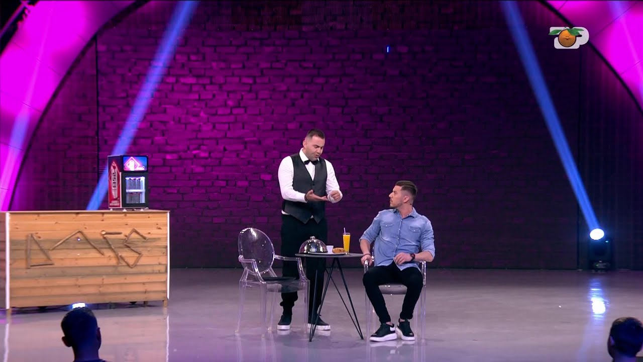 Portokalli, 7 Prill 2024 &ndash; Kamarieri(Xhani Demika i b&euml;n konkurrenc&euml; Bra&ccedil;es)
