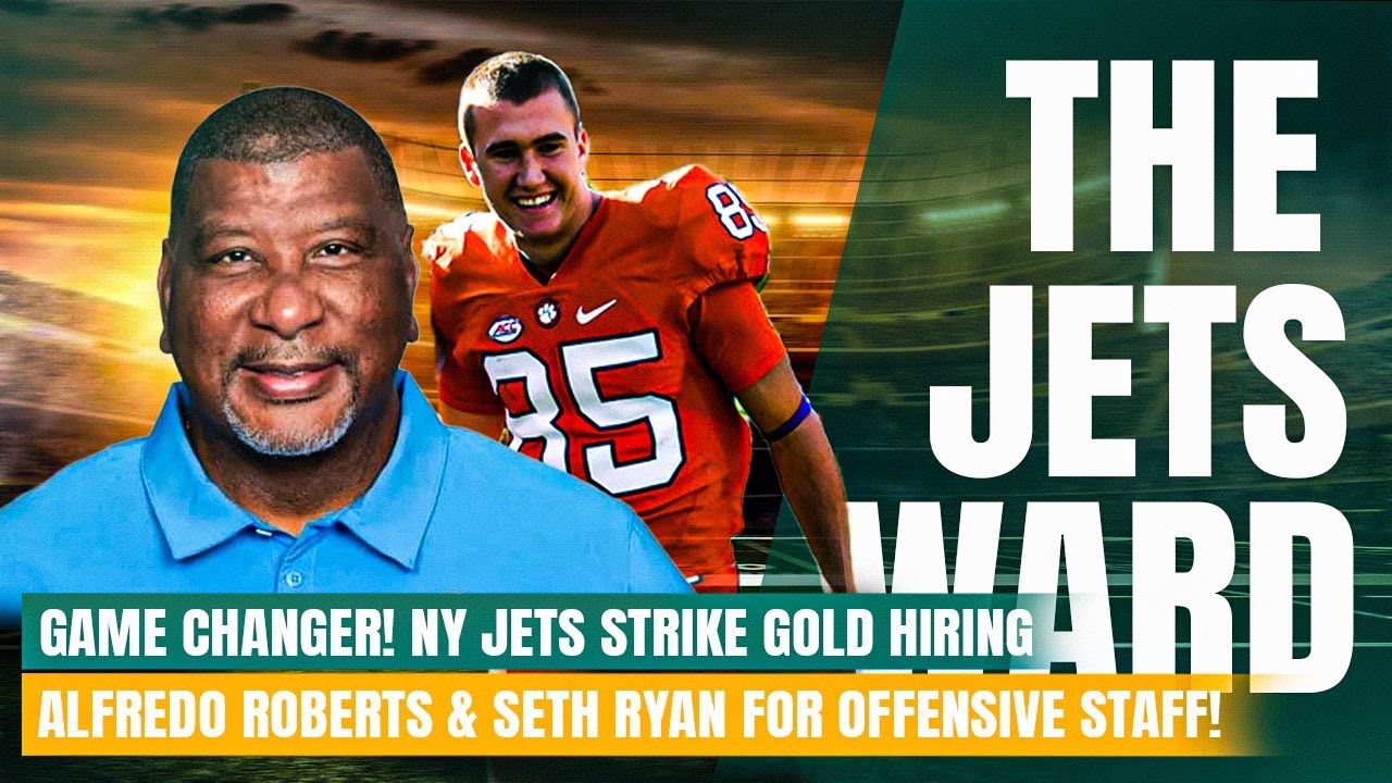 Game Changer!  NY Jets Strike Gold Hiring Alfredo Roberts & Seth Ryan for Offensive Staff!