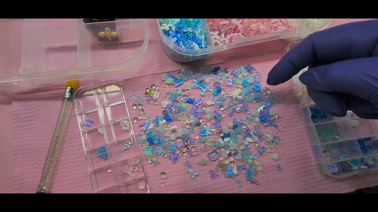 Come with me to separate nail gems 💎 ✨️ #nails #viralvideo #unias #parati #fyp #viral 