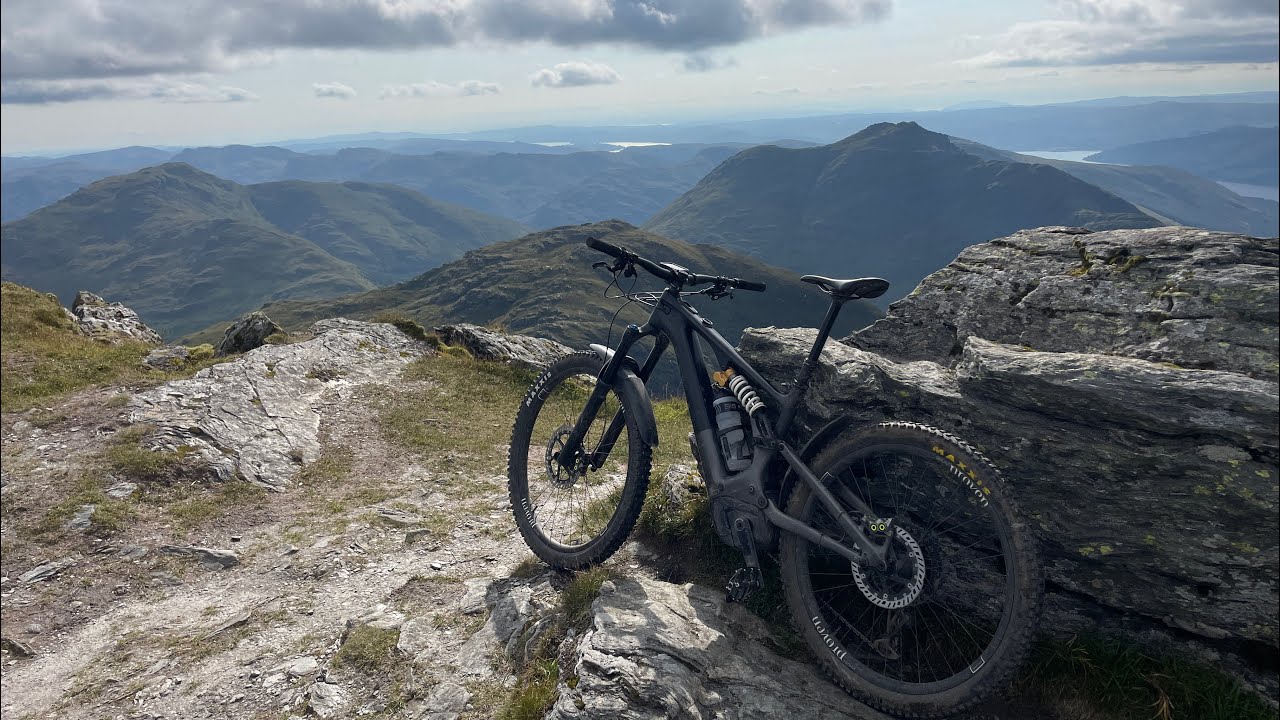 Beinn Ime - Biking the Highest Munro in Arrochar