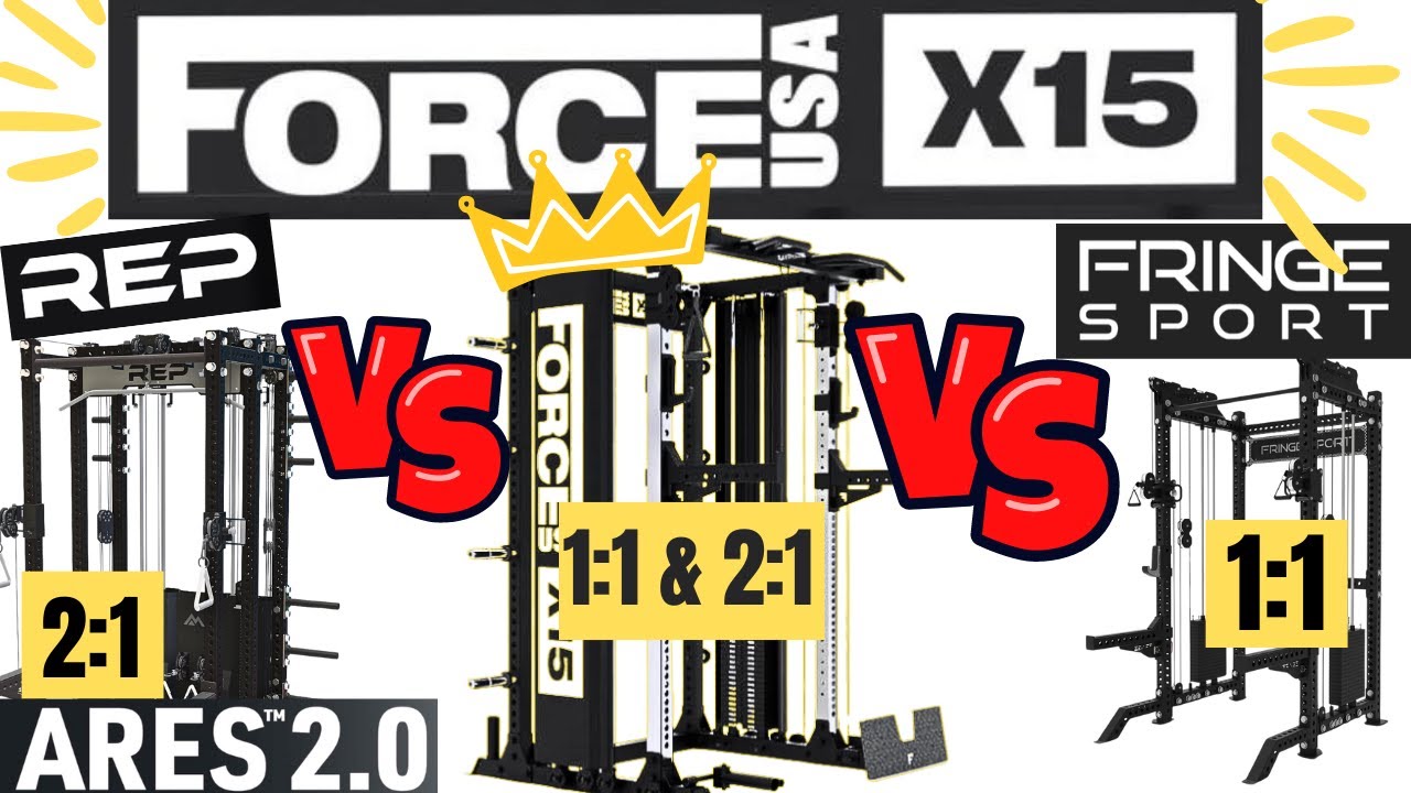 Rep ARES 2.0 vs DANE vs Force USA X15 Functional Trainer Review: An Overlooked Contender