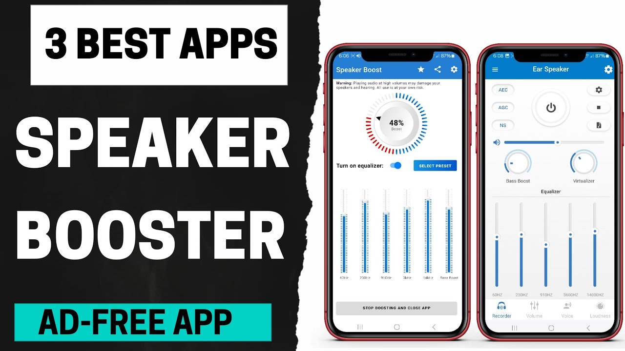 3 Best Free Speaker Booster Apps for Android