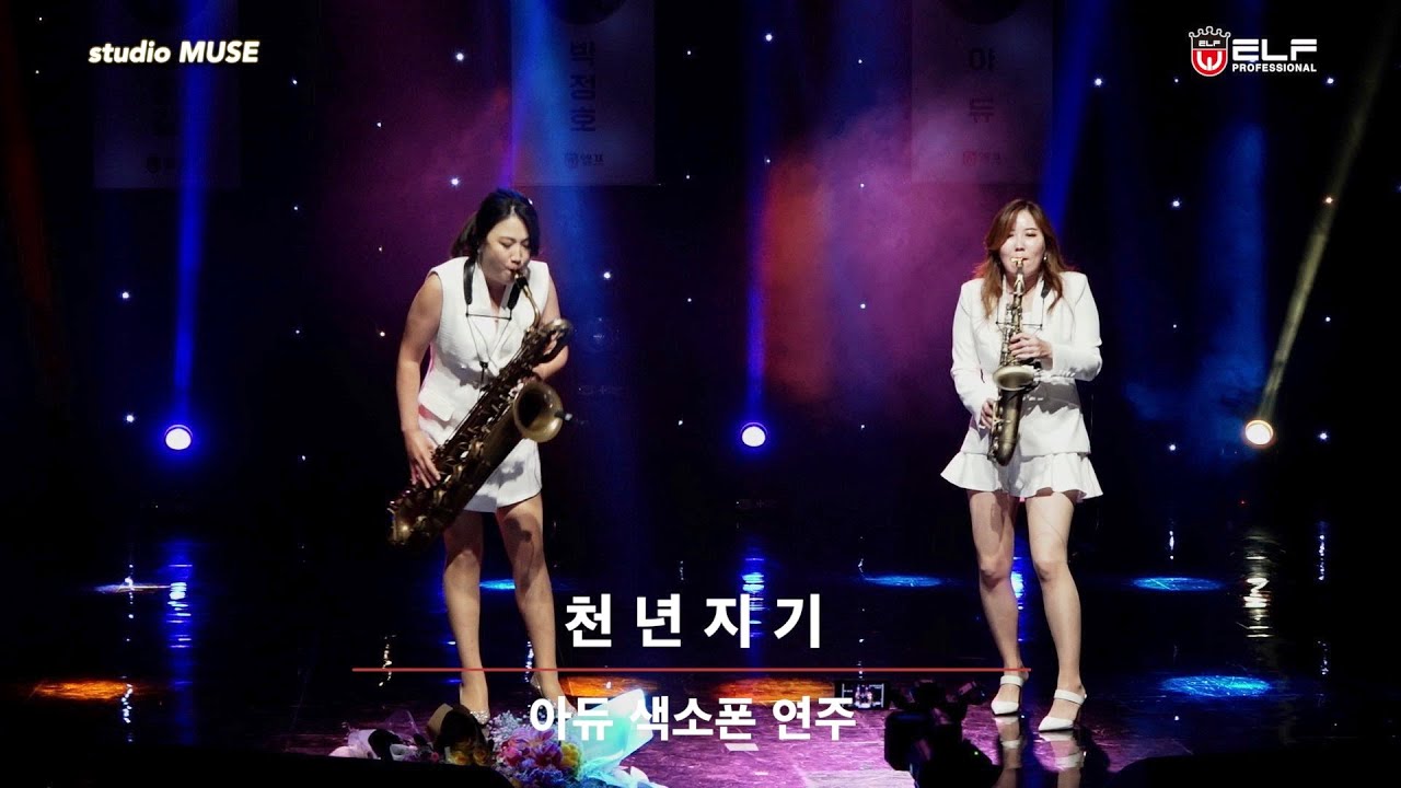 천년지기 - 아듀 색소폰 연주