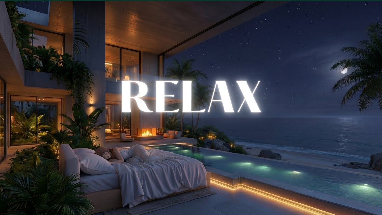 elaxing Night Ambience 🌙 | Deep Relaxation & Easy Sleep Music for Stress Relief