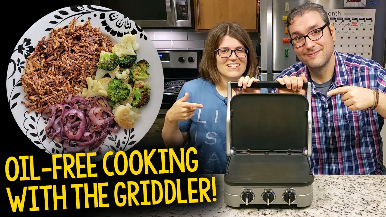 Oil-Free Cooking With The Griddler + Chili-Spiced Hash Brown Recipe