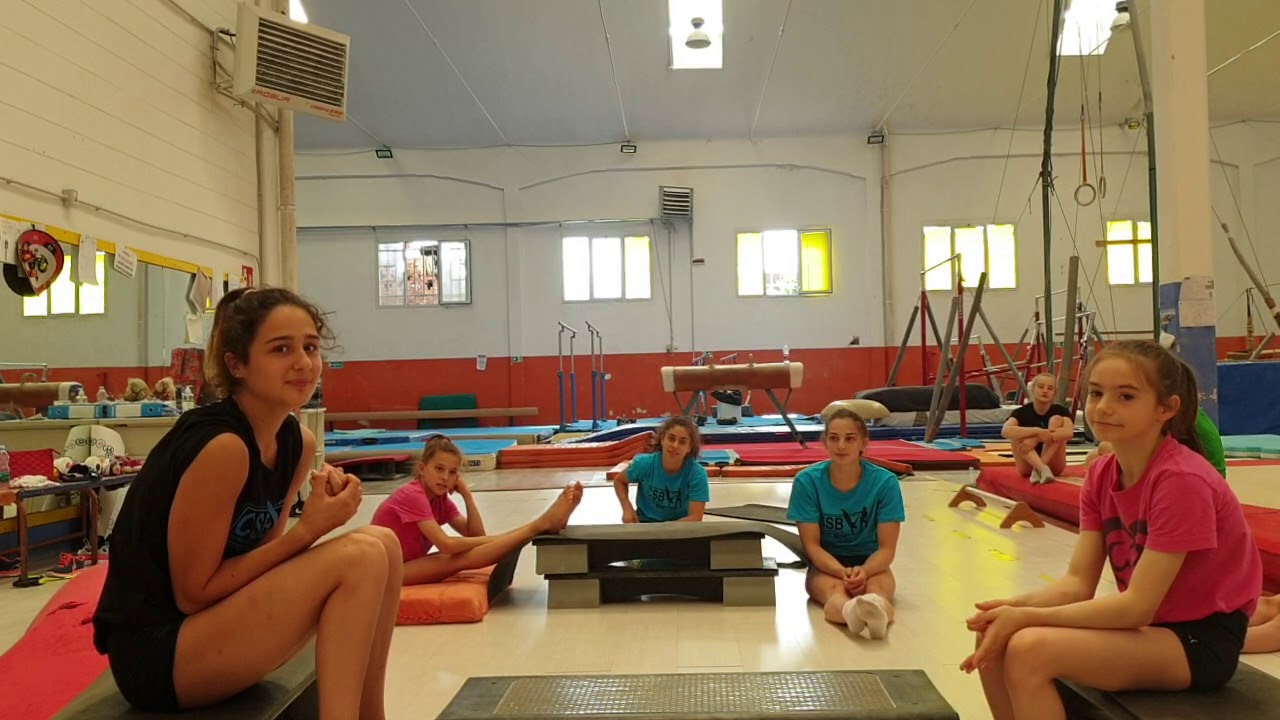 PROVA A NON RIDERE CHALLENGE!! ginnastica artistica CSB