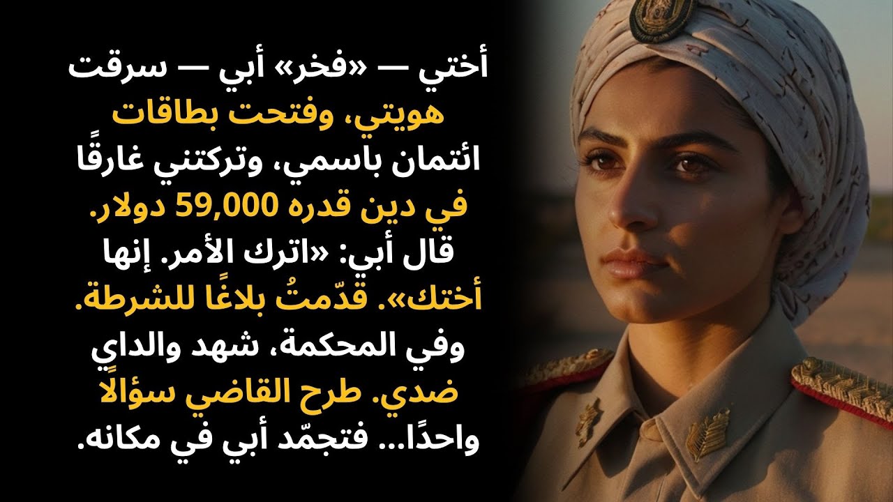 اتهموني بأنني حاقد/ة لأنني أبلغتُ عن أختي — ثم طرح القاضي عليهم سؤالًا واحدًا…