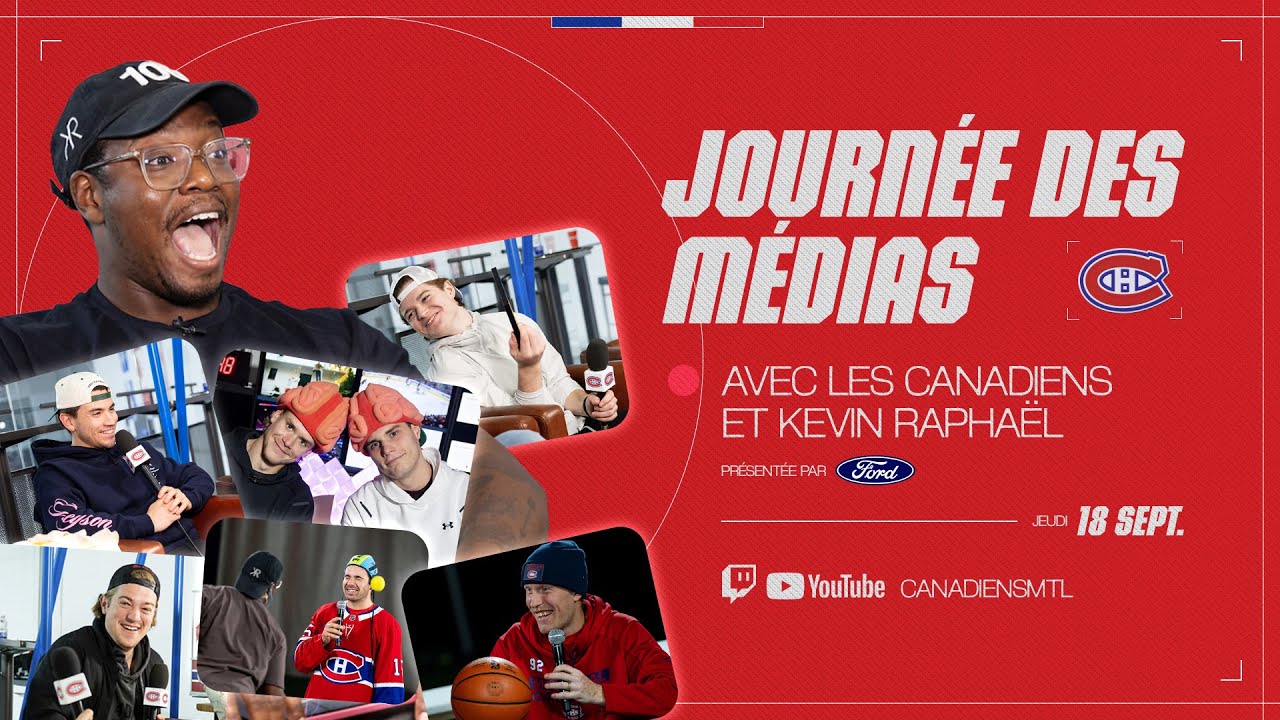 Habs Media Day Livestream | Win prizes + chat live!