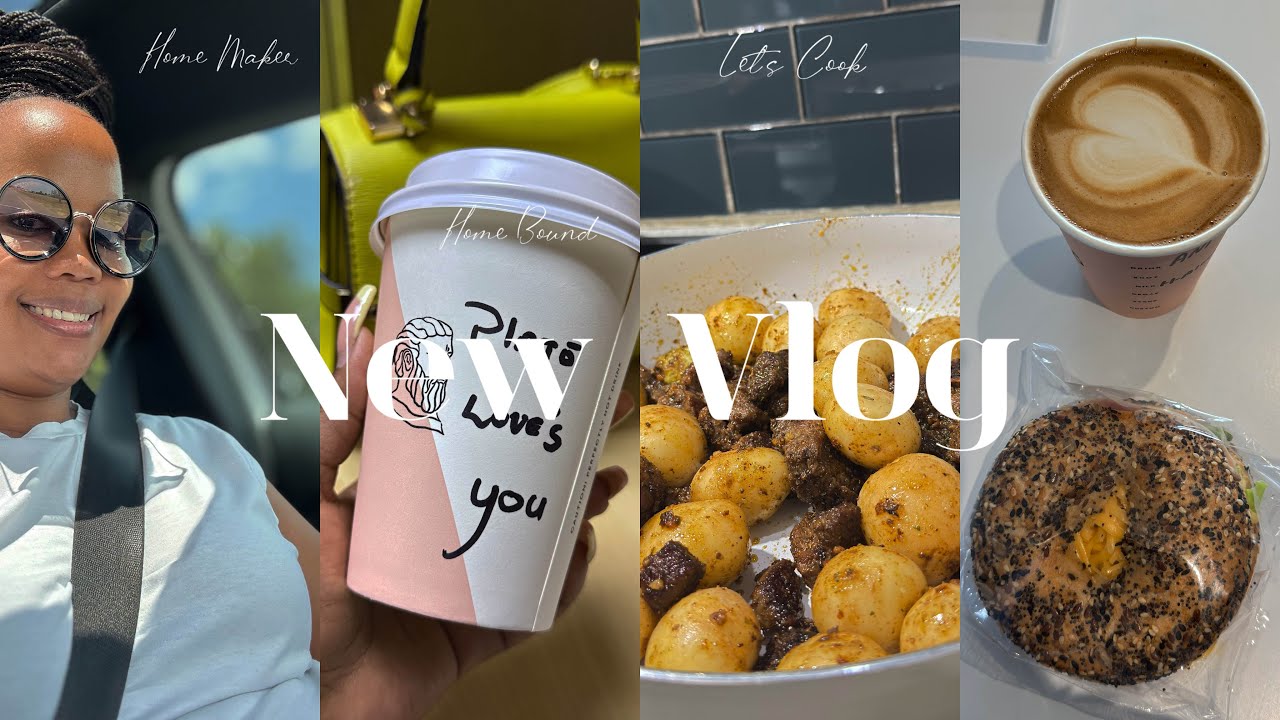 New vlog, let’s cook, South African YouTuber, cozy vlog, home bound, home making, shopping 