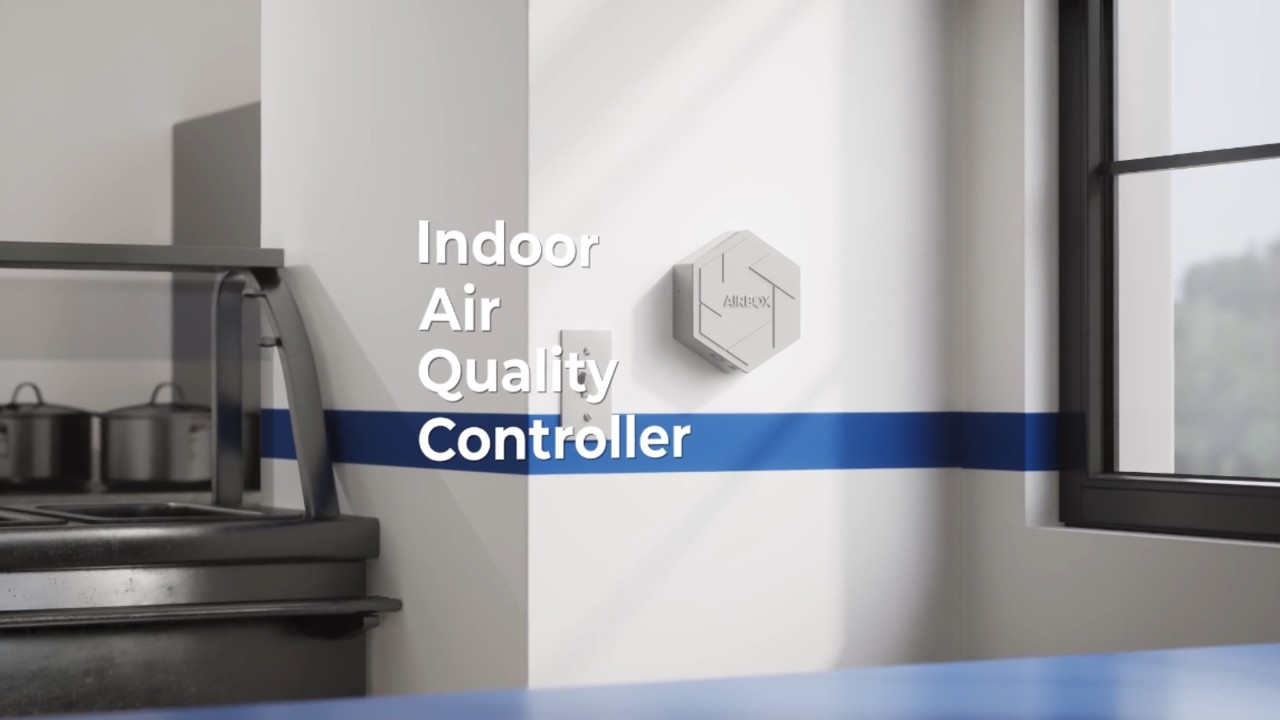 Introducing the AirBox IAQController: Not just a monitor. It's a controller.
