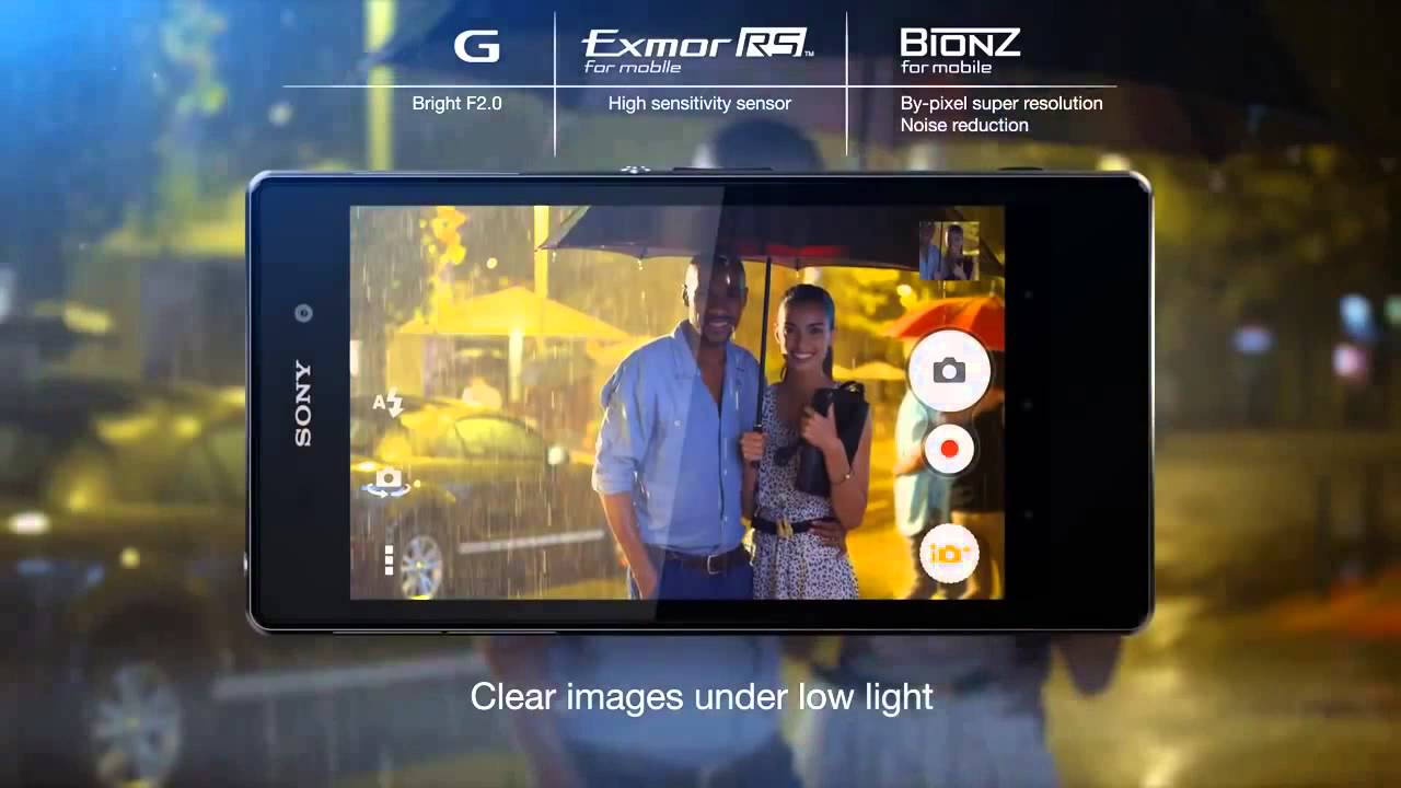 Comercial del Sony Xperia Z1