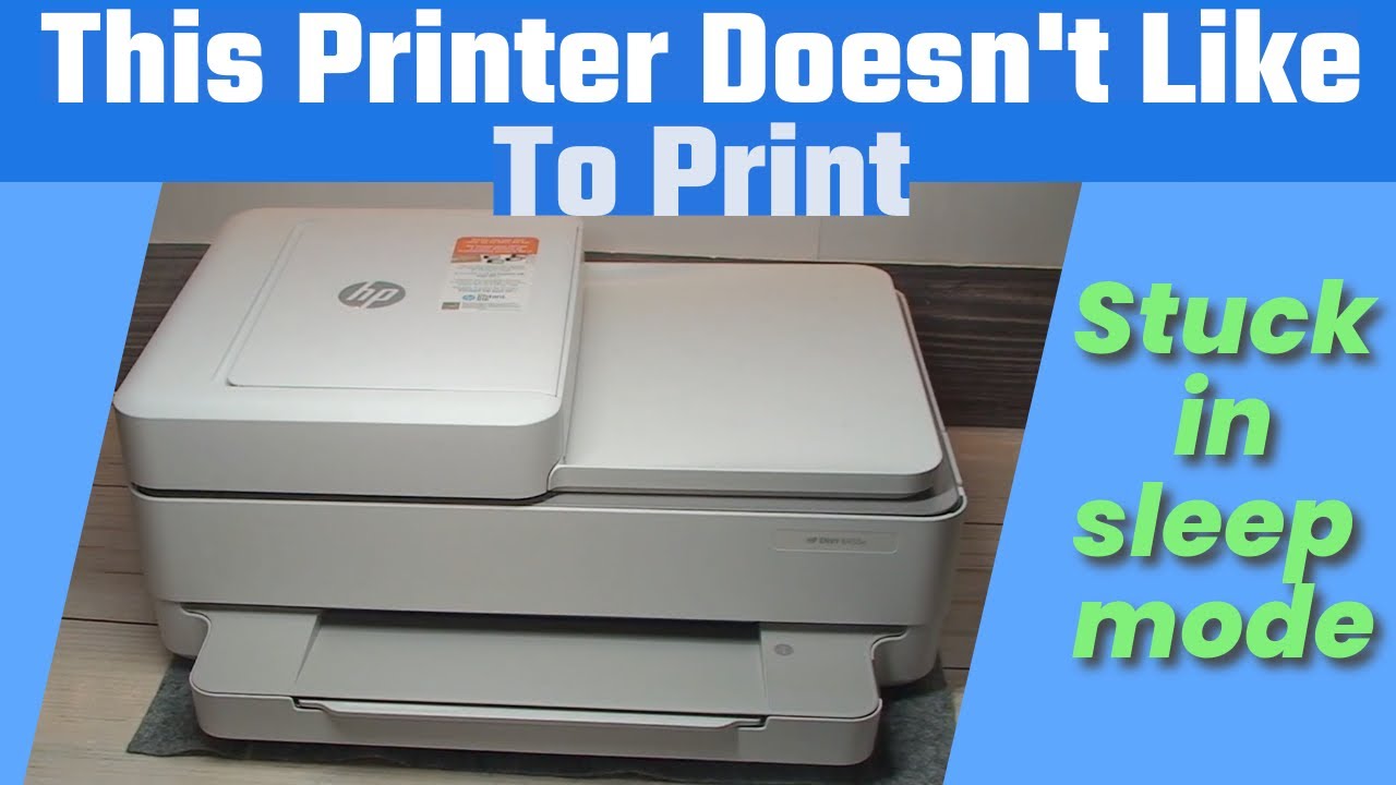 This HP Envy 6455e Printer Has a Fatal Flaw – It Doesn’t Like To Print!