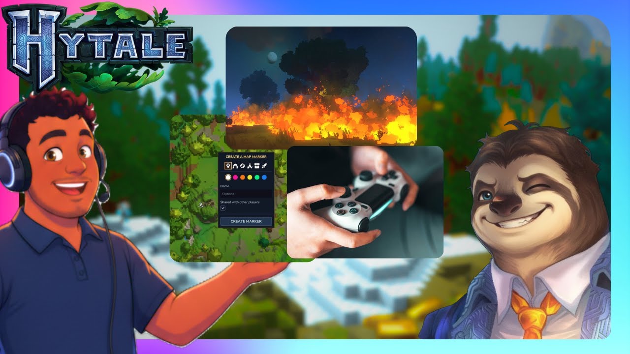 🔴HYTALE! ACHEI UM MOD DE LACAIOS HUMANOS E KWEEBECS!