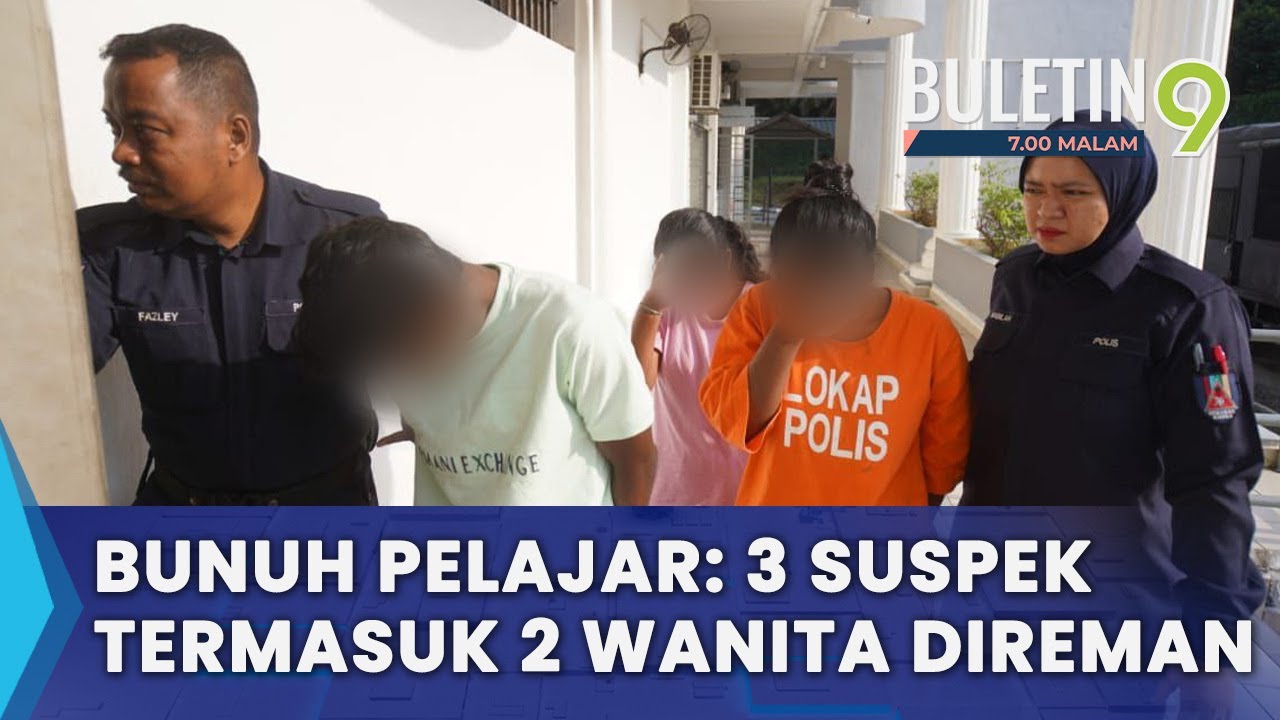 Tiga Suspek Kes Bunuh Pelajar Universiti Cyberjaya Direman Seminggu