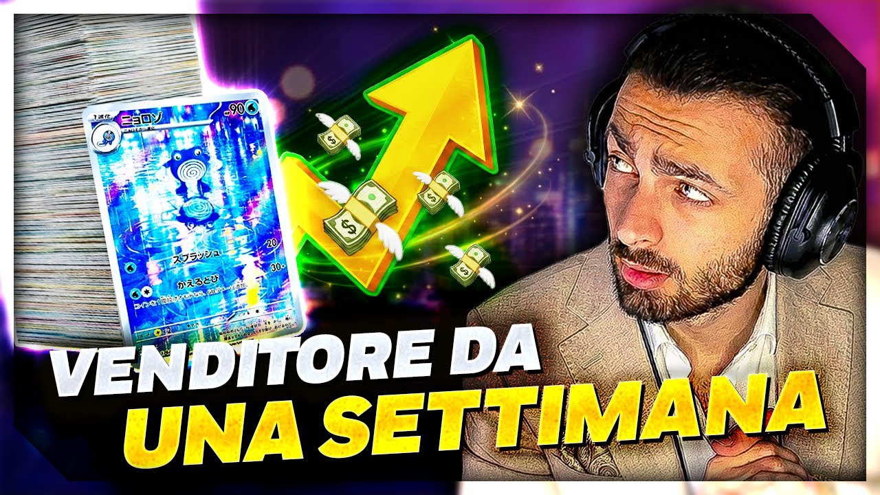 Ho VENDUTO CARTE POKEMON per una SETTIMANA.. Ecco la VERITA'🔥