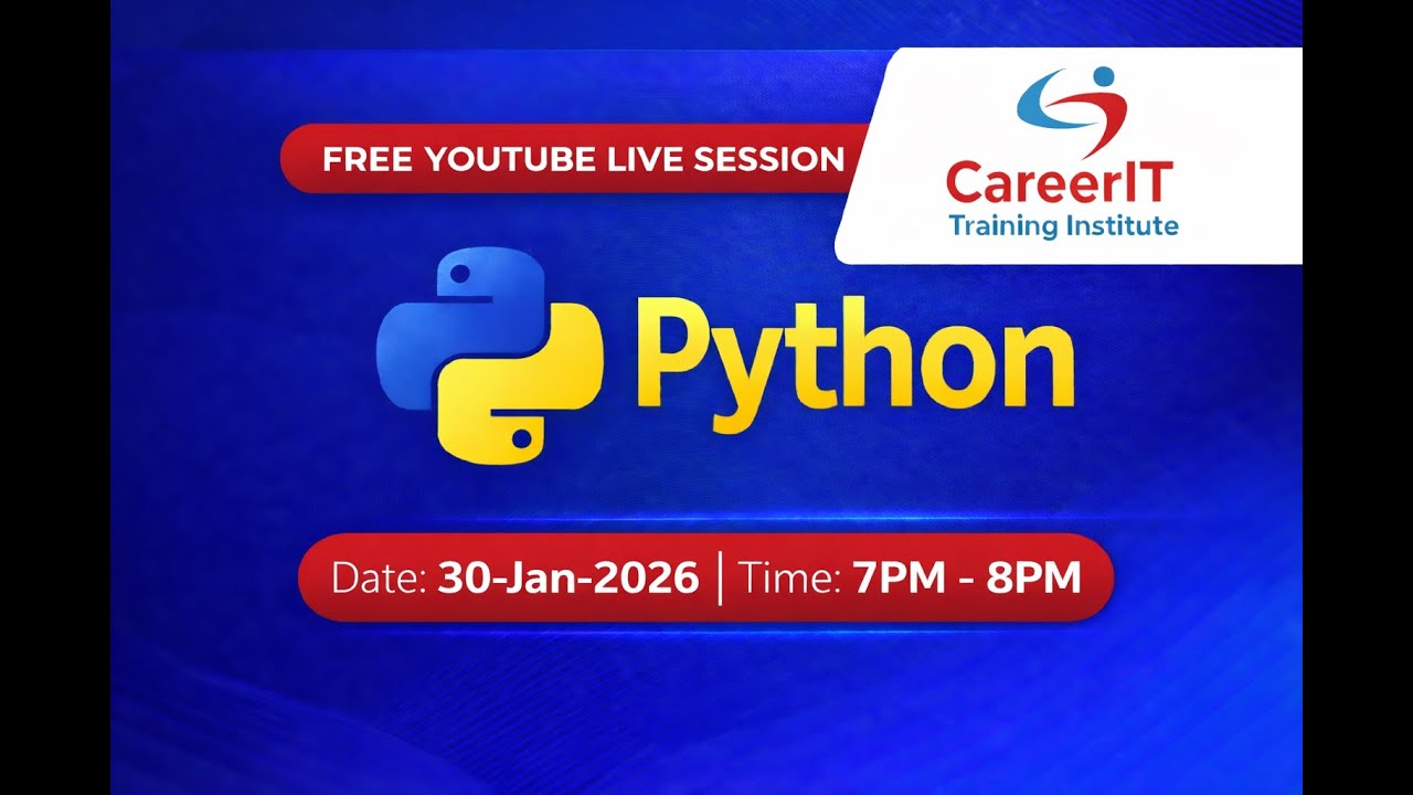 Python for Beginners – FREE Live Session | CareerIT | Hands-On Training-Day-5