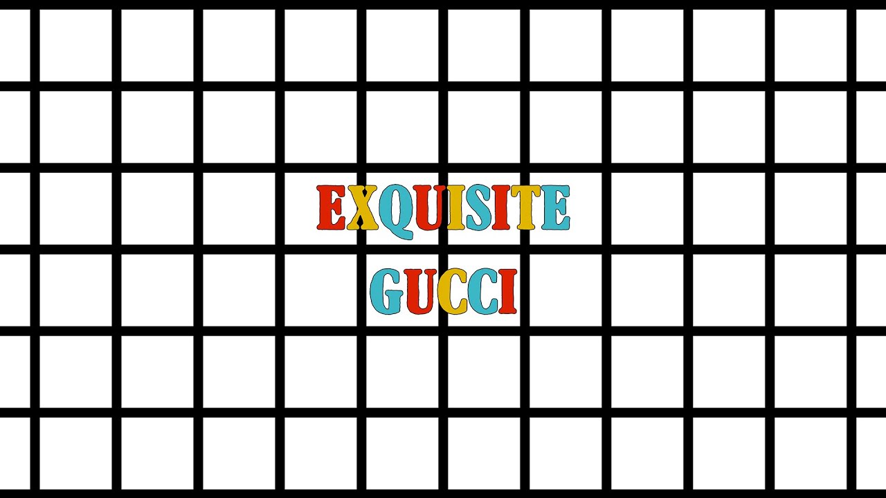 Exquisite Gucci Fashion Show