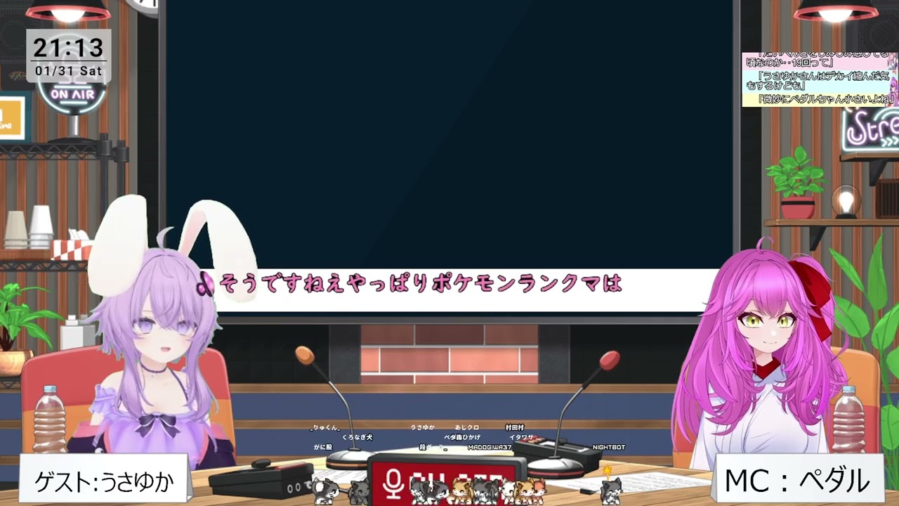 第19回ペダルのラジオみたいなもの【ゲスト：うさゆか】
