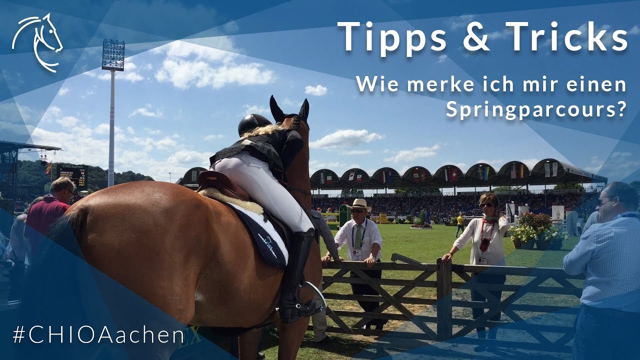 Tipps & Tricks: Wie merke ich mir einen Springparcours?