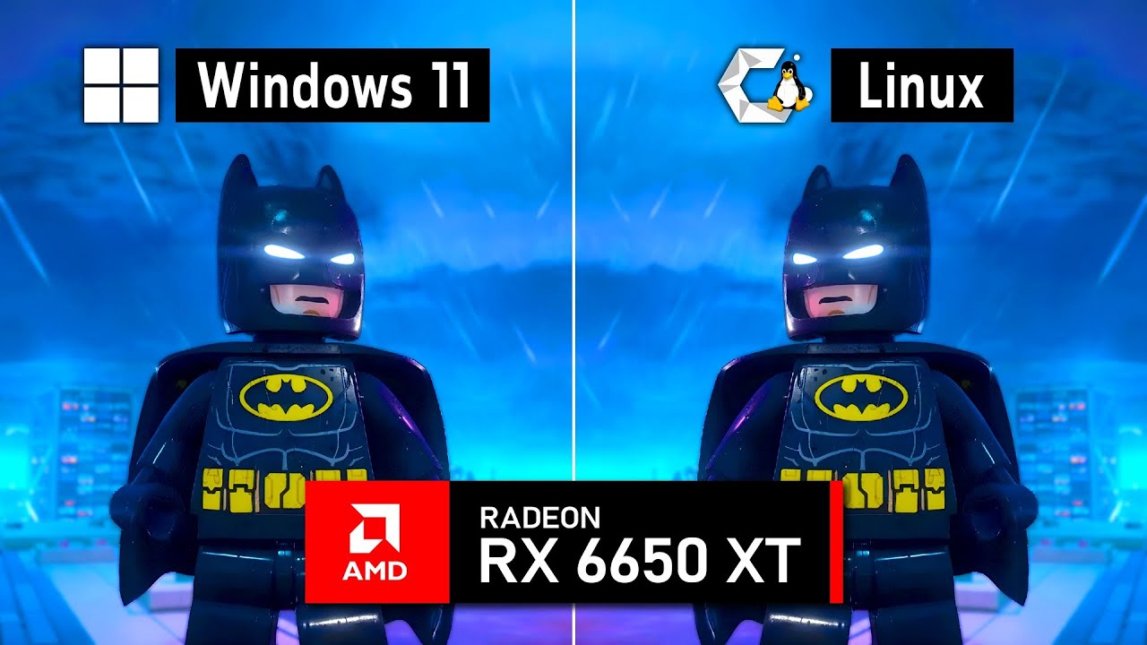 Windows 11 vs CachyOS - RX 6650 XT (1440p, FSR 4, VRAM Fix)