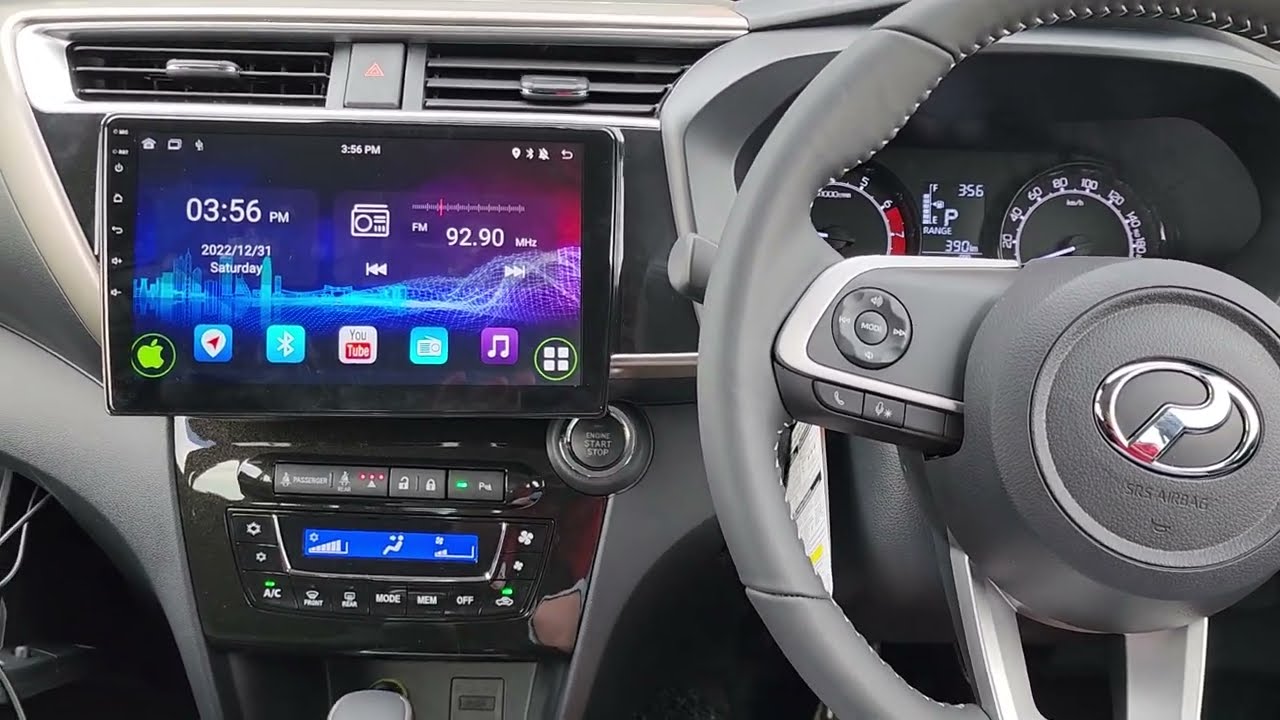 Perodua Myvi 2022 Android GPS-плеер OEM корпус Pnp разъем USB DVR AHD камера Bluetooth WiFi 5G