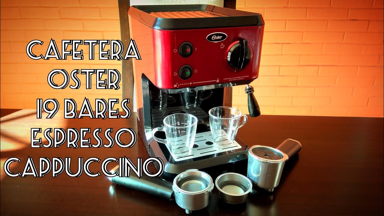 Cafetera Oster 19 bares para Espresso y Cappuccino. ¿Cómo funciona? | Lalo Vive