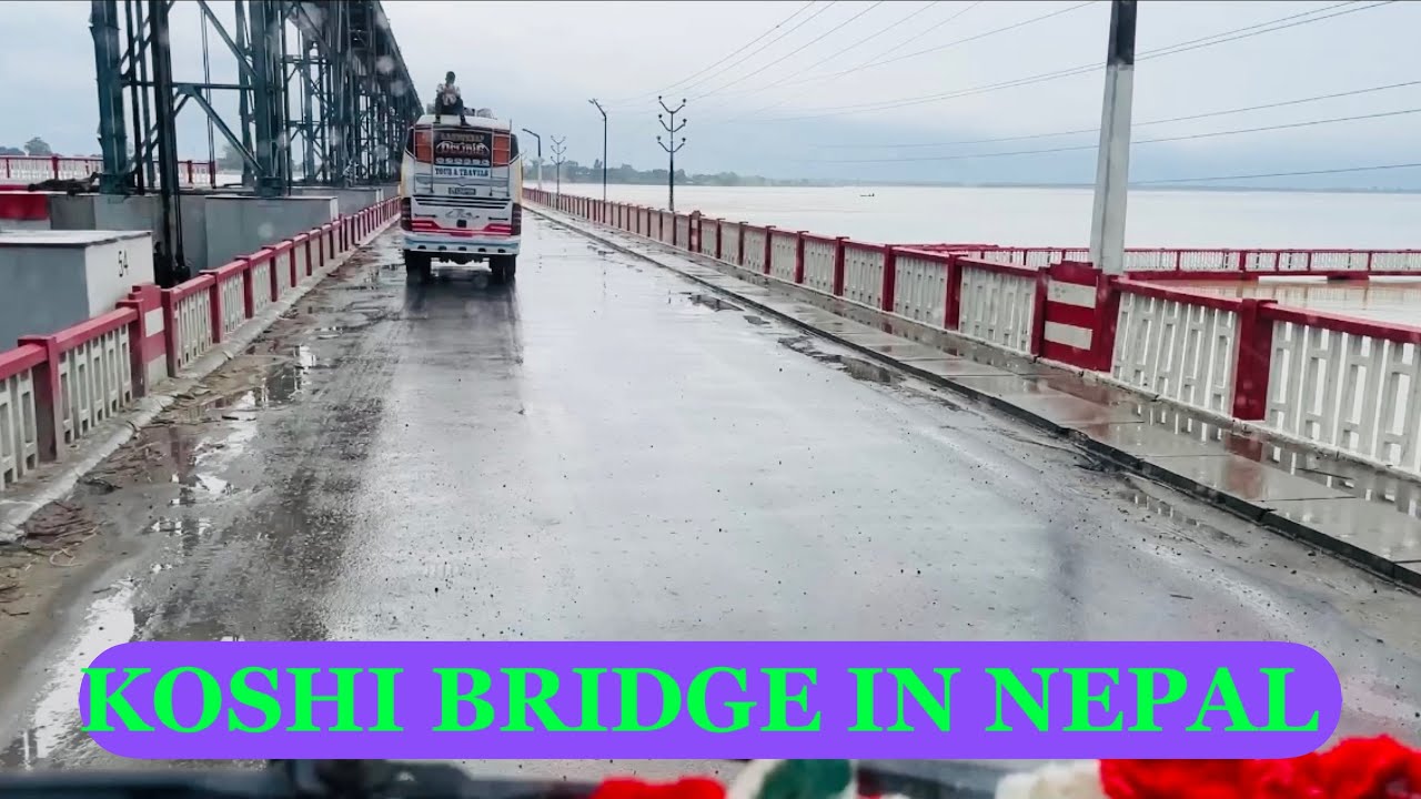 THE BIGGEST KOSHI BRIDGE IN NEPAL @tilaklafa 