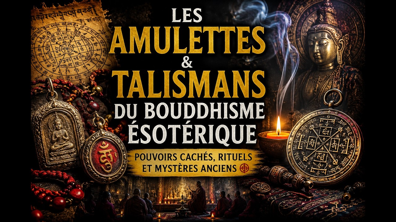 🔮 Les Amulettes & Talismans du Bouddhisme &Eacute;sot&eacute;rique : pouvoirs cach&eacute;s, rituels et myst&egrave;res anciens