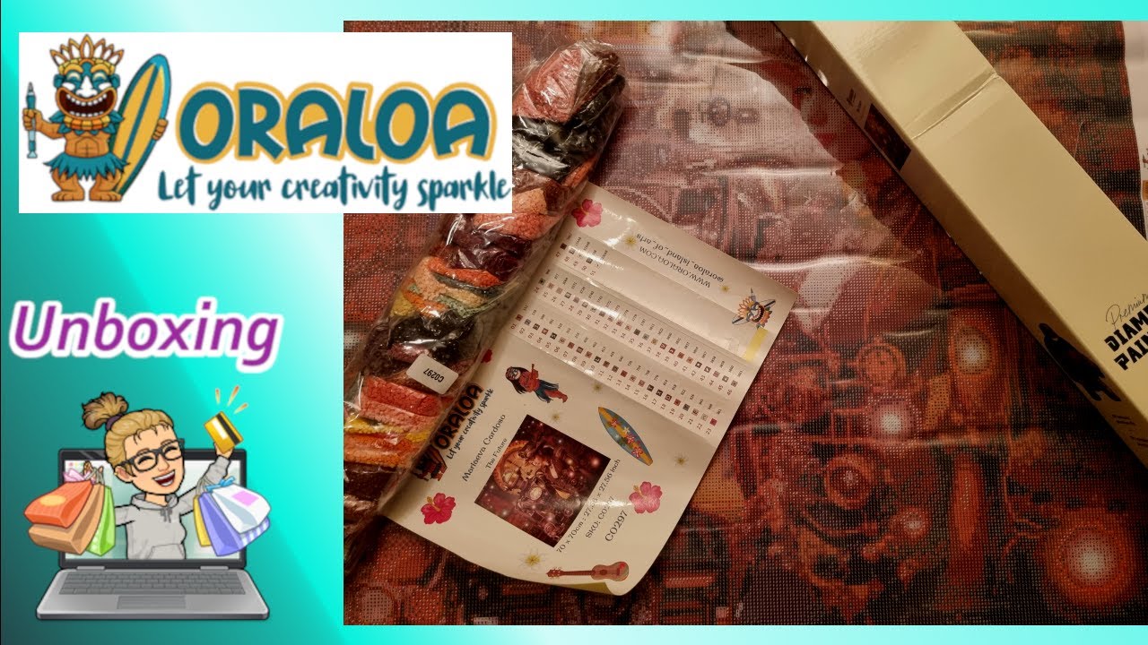 Diamond Painting / Unboxing / Oraloa - The Future / #oraloa