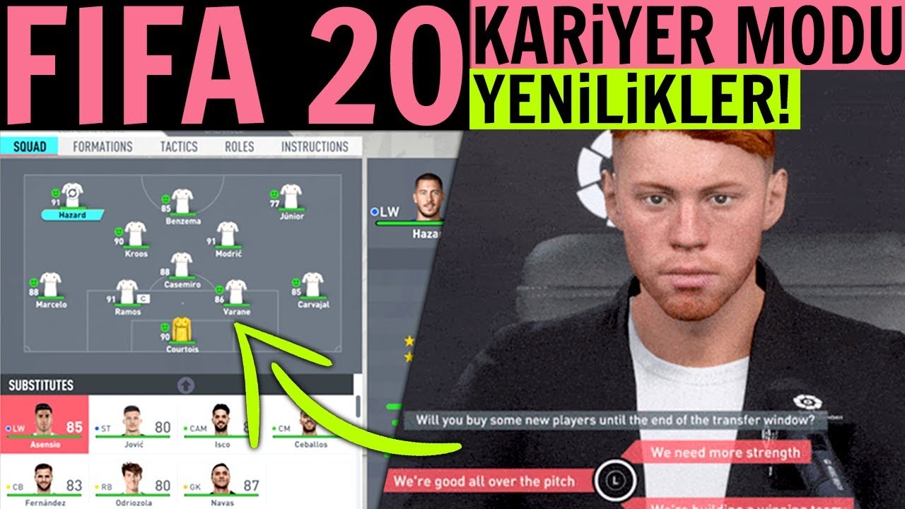 FIFA 20 KARİYER MODU // S&Uuml;PER LİG OLACAK MI? // T&Uuml;M YENİLİKLER