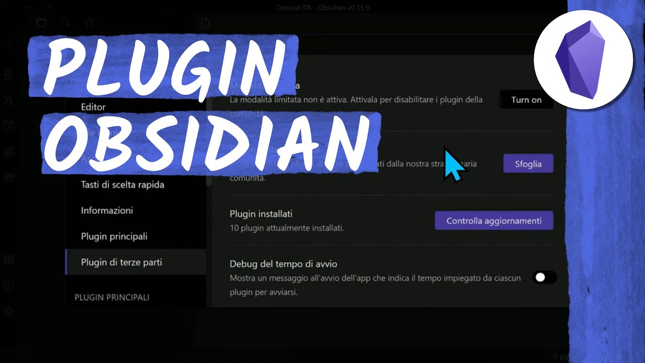 OBSIDIAN | I 10 migliori PLUGIN e come usarli