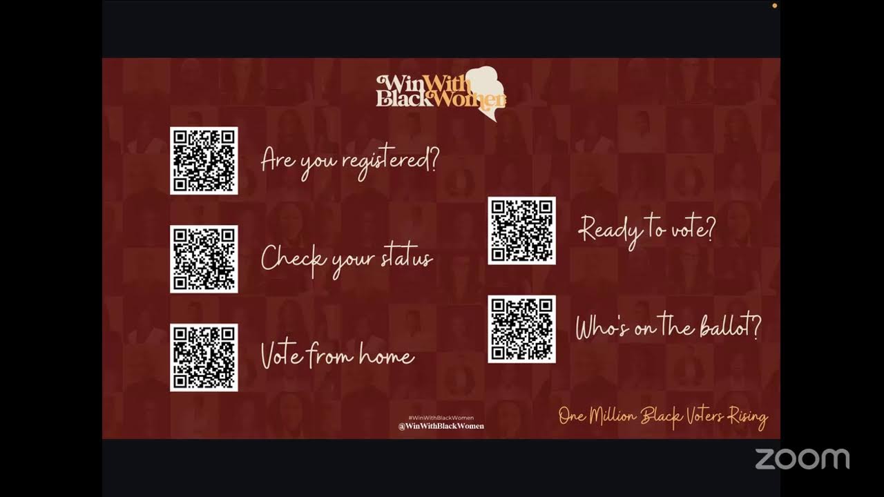 Win With Black Women Sunday Call - February 22, 2026