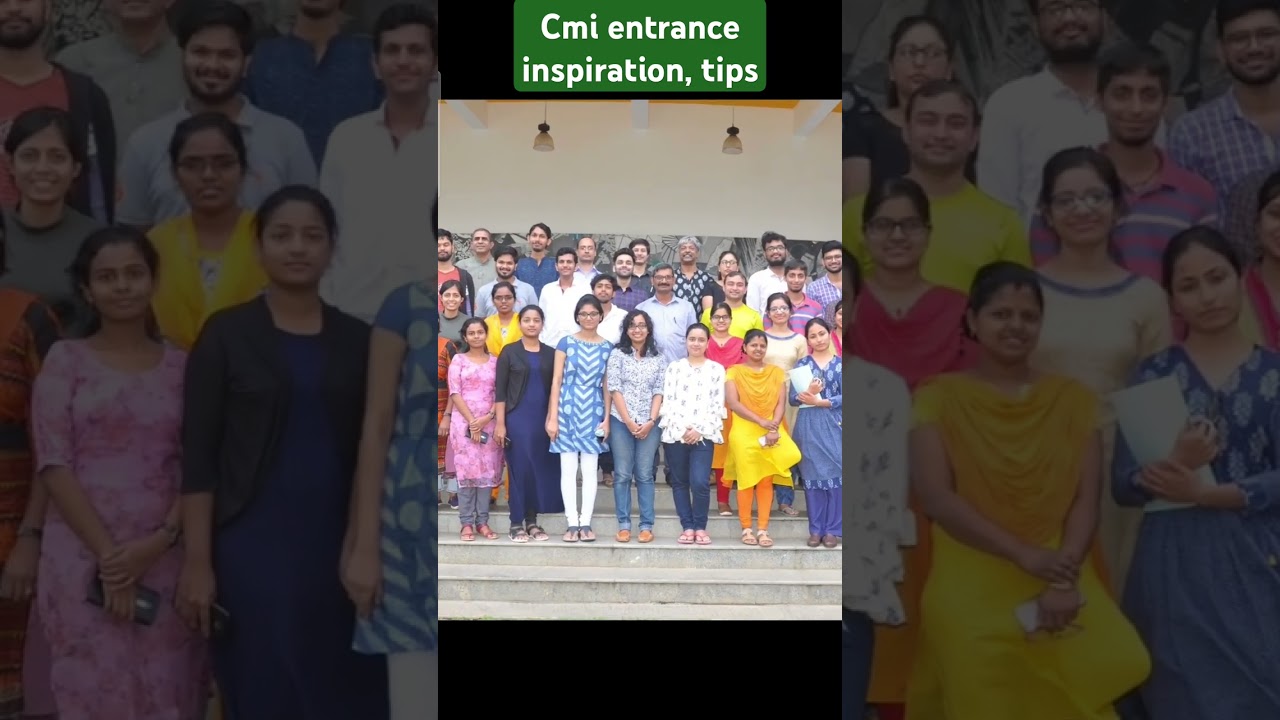 Chennai mathematical institute cmi entrance inspiration #datascience ,#cmi #isi