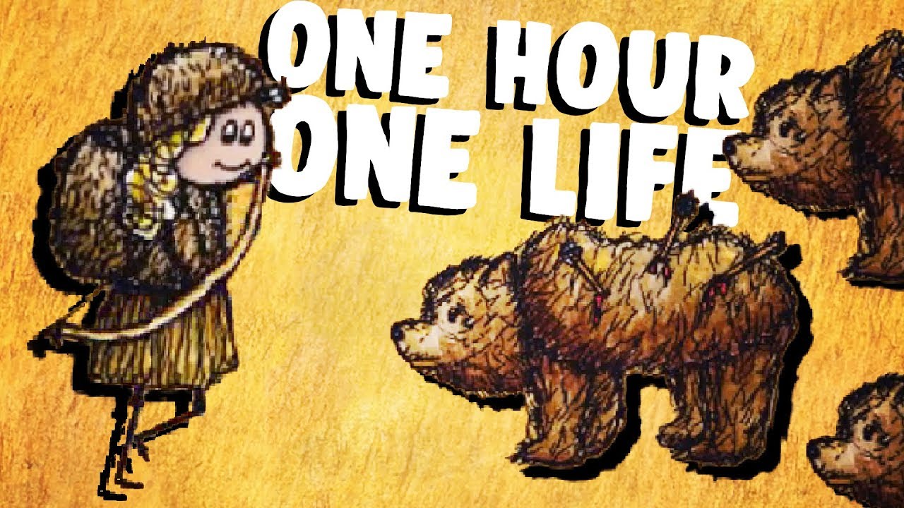 Hunting Bears and Surviving the Wilderness! - One Hour One Life Gameplay