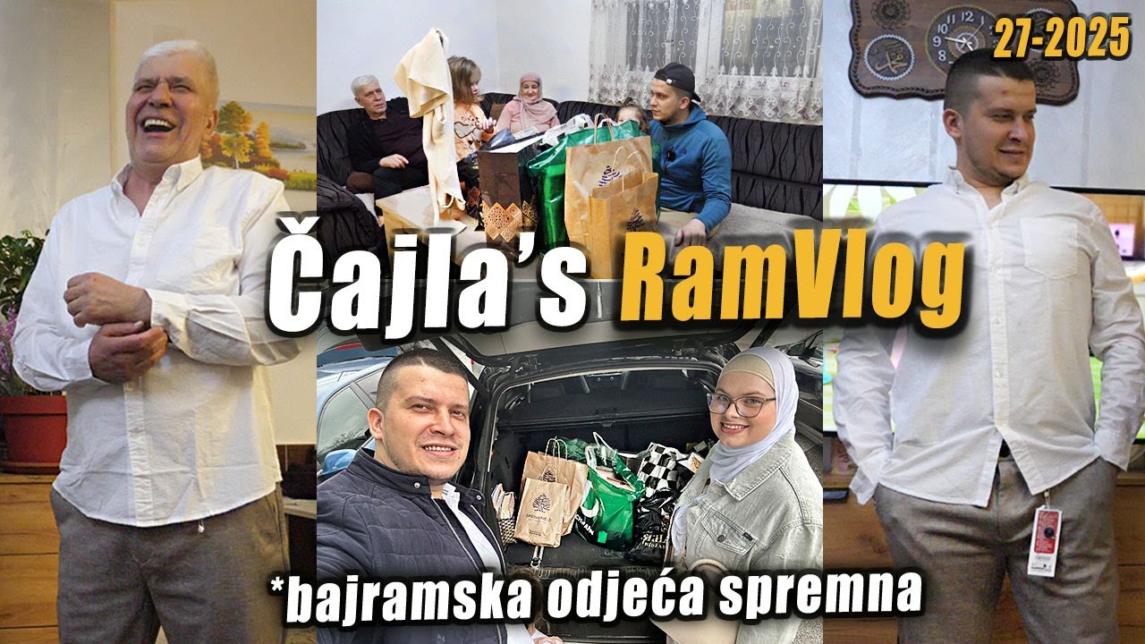 BAJRAMSKI POKLONI *ovo nisam očekivao* Čajla's RamVlog 27. 86/365
